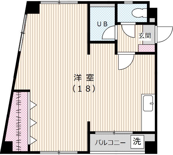 ディアーズ小石川 301号室 間取り図