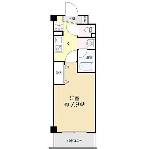 レジディア本郷菊坂プレイス（旧・AZ本郷菊坂） 304号室 間取り図