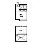 アミール東大前間取り画像