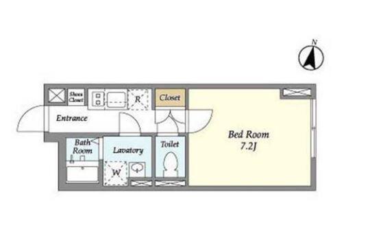 コンフォリア本駒込一丁目 410号室 間取り図
