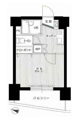 ロアール御茶ノ水順天堂大学前 2 間取り図