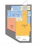 アレージュマン本郷2丁目 1001 間取り図