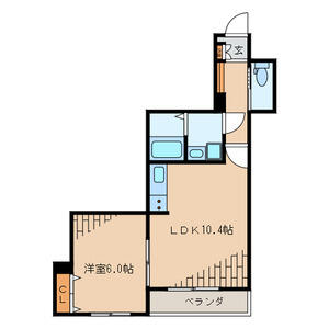 ゲラーデ目白台 102号室 間取り図