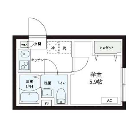 レピュア本郷レジデンス 301号室 間取り図