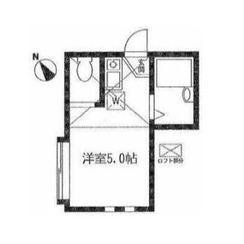 ピアチューレ 201号室 間取り図