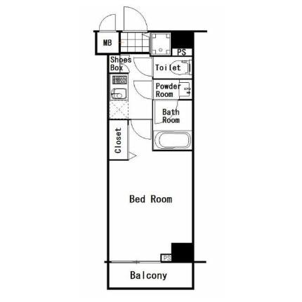 コンシェリア早稲田Green Forest 3F 間取り図