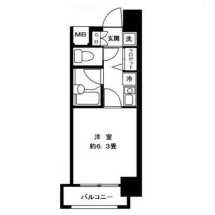 ホームズ御茶ノ水 1103号室 間取り図