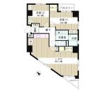 パークサイド小石川植物園 902 間取り図