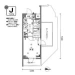 スカイコート文京白山第3 701 間取り図