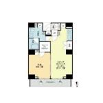 VIOR文京関口 1301 間取り図