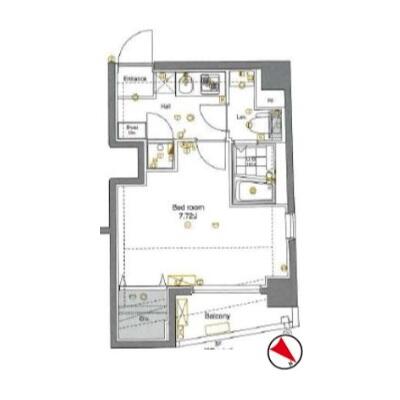 アルテシモ　ヴァレント　～ARTESSIMO VALENTO～ 306号室 間取り図