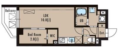 LUORE大塚 402号室 間取り図