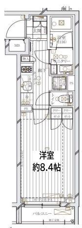 REGALIZ文京大塚（レガリス文京大塚） 103号室 間取り図