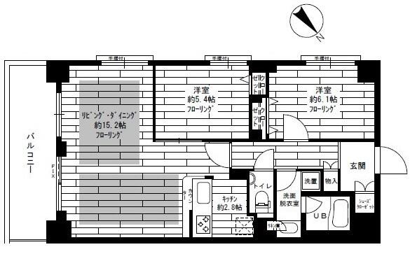 ステージグランデ茗荷谷 207号室 間取り図