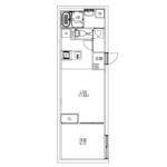 MAXIV CITY 文京小石川 303 間取り図