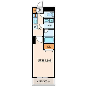 パーシモン千石 105号室 間取り図