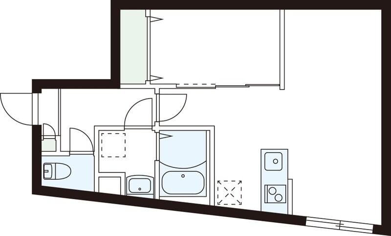 レピュア小石川レジデンスII 101号室 間取り図