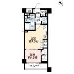 シティテラス文京小石川 422 間取り図