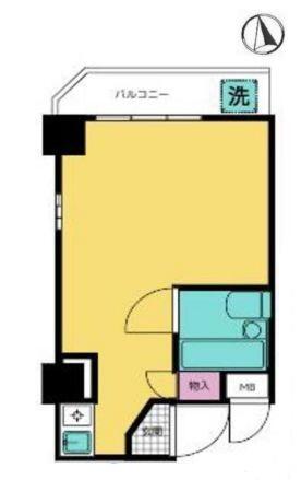 トップ江戸川橋 304号室 間取り図