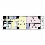 アミュレット本郷 201 間取り図