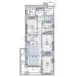 ランドステージ文京千石 3F 間取り図