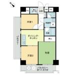 ライオンズプラザお茶の水 501 間取り図