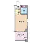 レジダンス千駄木 301 間取り図