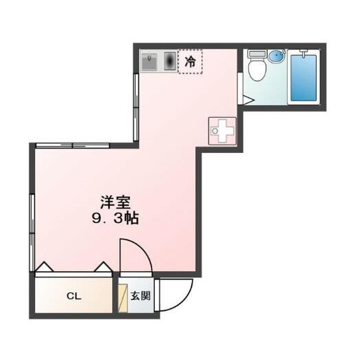 BALISS SENDAGI 101号室 間取り図