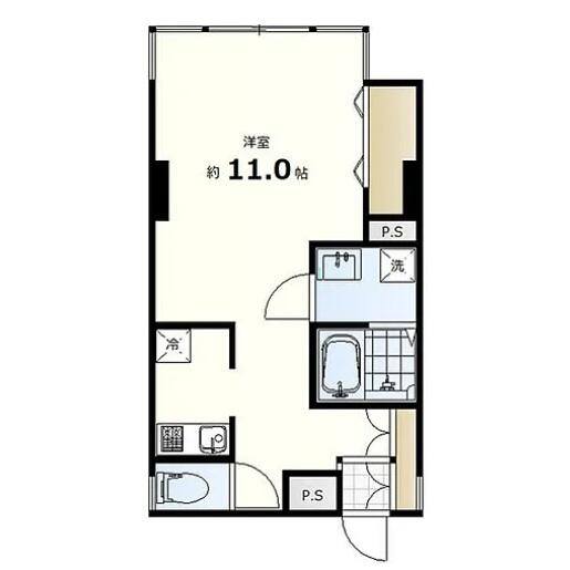 ペンタス目白台 402号室 間取り図