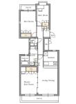 アソシエール文京白山 205 間取り図