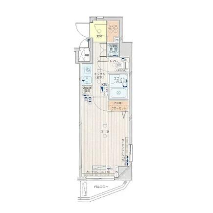 プロフ小石川後楽園 601号室 間取り図