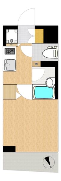メインステージ御茶ノ水 403号室 間取り図
