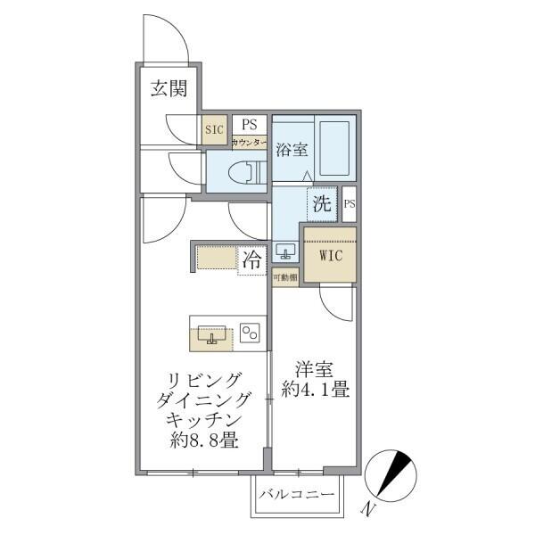 ビューテラス茗荷谷 305号室 間取り図