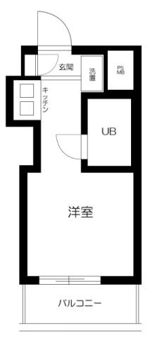 TOP本郷（トップ本郷） 405号室 間取り図