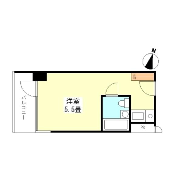 アネックス茗荷谷 907号室 間取り図