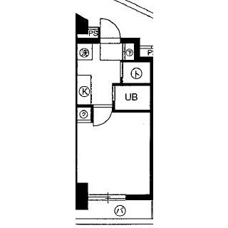 スカイコート本郷東大前第2 802号室 間取り図