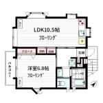 House of 白山 2F 間取り図