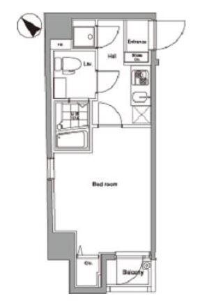 アルテシモ　ヴァレント　～ARTESSIMO VALENTO～ 305号室 間取り図