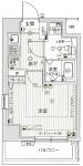 クレアシオン後楽園 505 間取り図