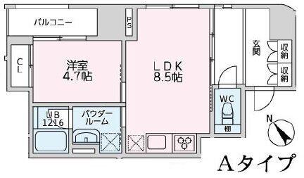 Address千石 301号室 間取り図