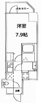 S-RESIDENCE文京小石川 601号室 間取り図